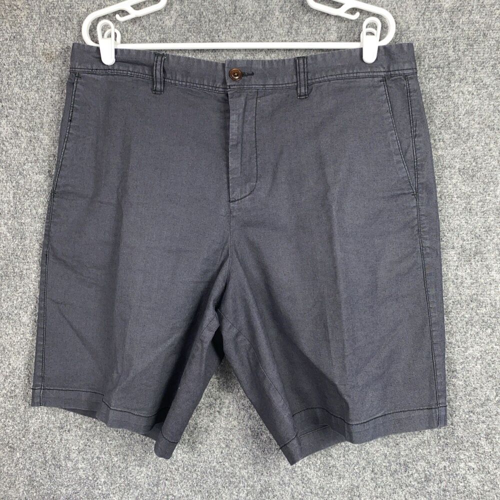 Rails Shorts Mens Size 34  Blue Linen Blend chino classic